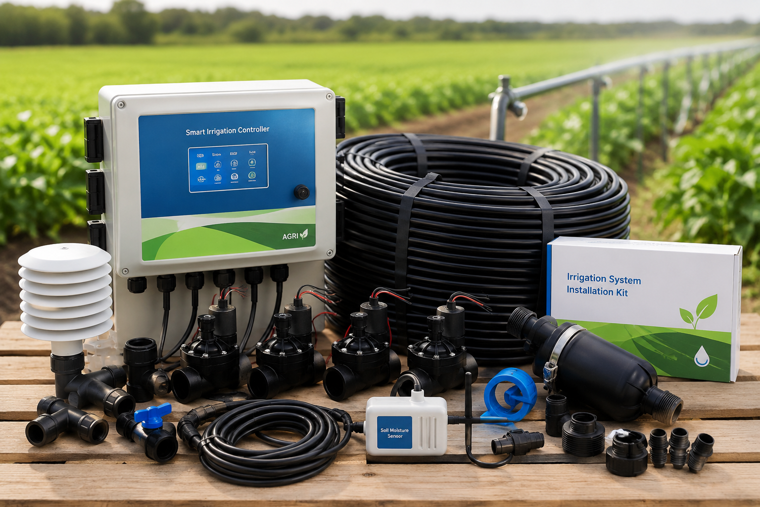 Système d'irrigation agricole intelligent